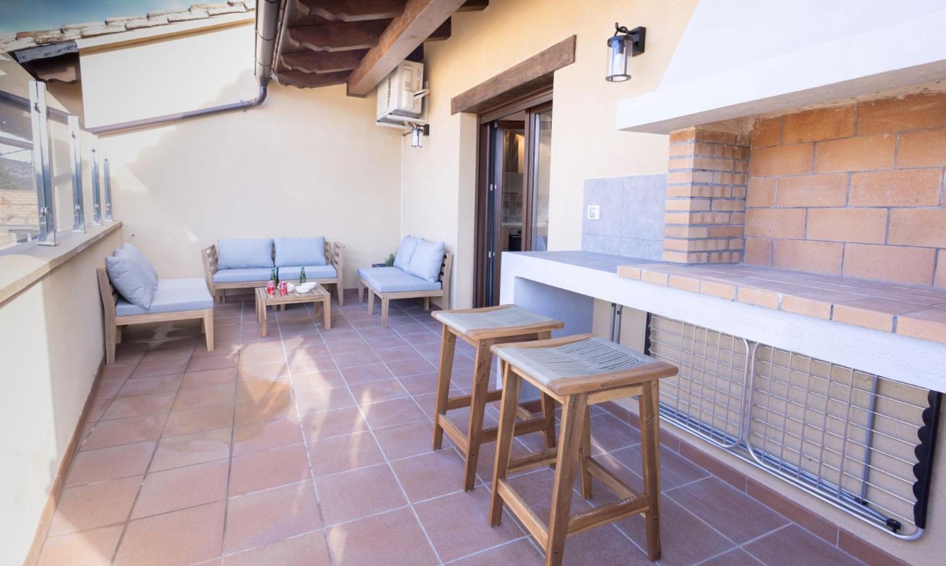 El Sueno Del Buho 4. Atico Con Chimenea Y Terraza. Apartment *