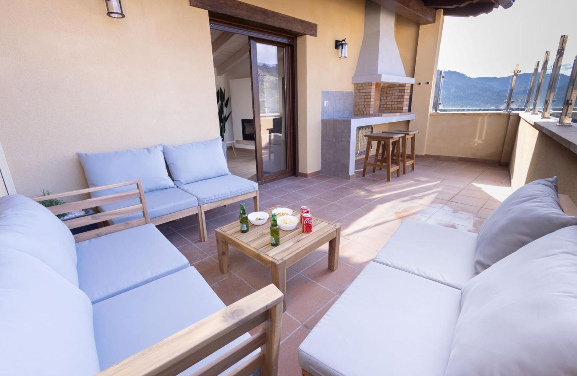El Sueno Del Buho 4. Atico Con Chimenea Y Terraza.